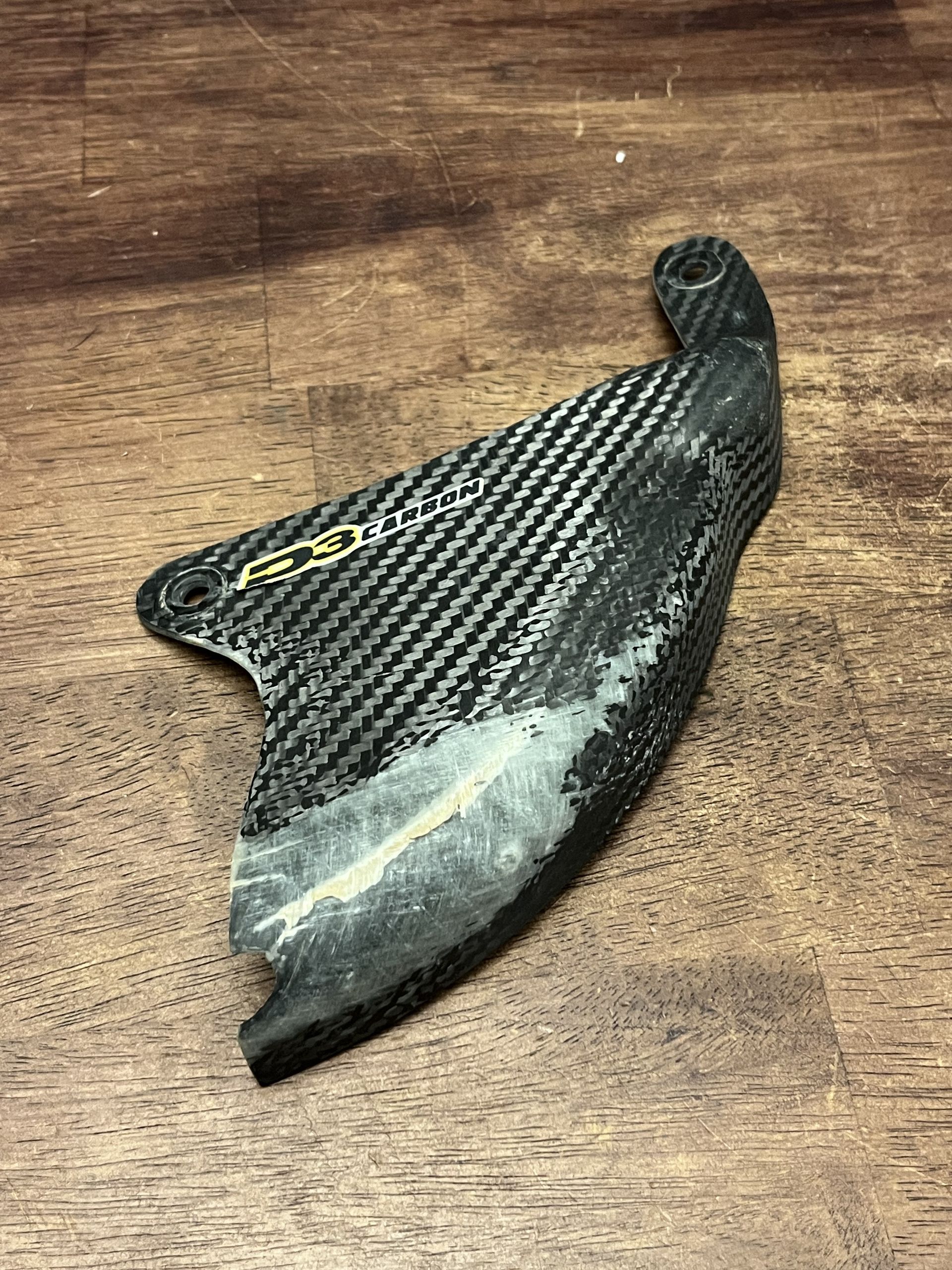 Yamaha P3 Carbon Rear Brake Rotor Guard - YZ YZ125 YZ250 YZ250F YZ450F - 527050