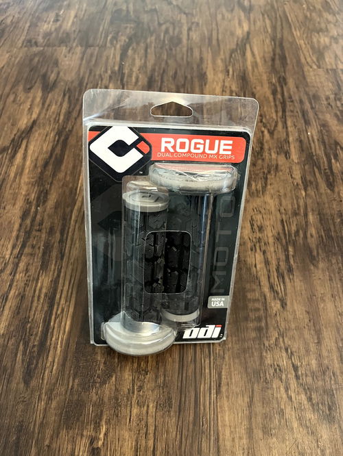 ODI Rogue Dual Compound Grips - BLACK/GREY