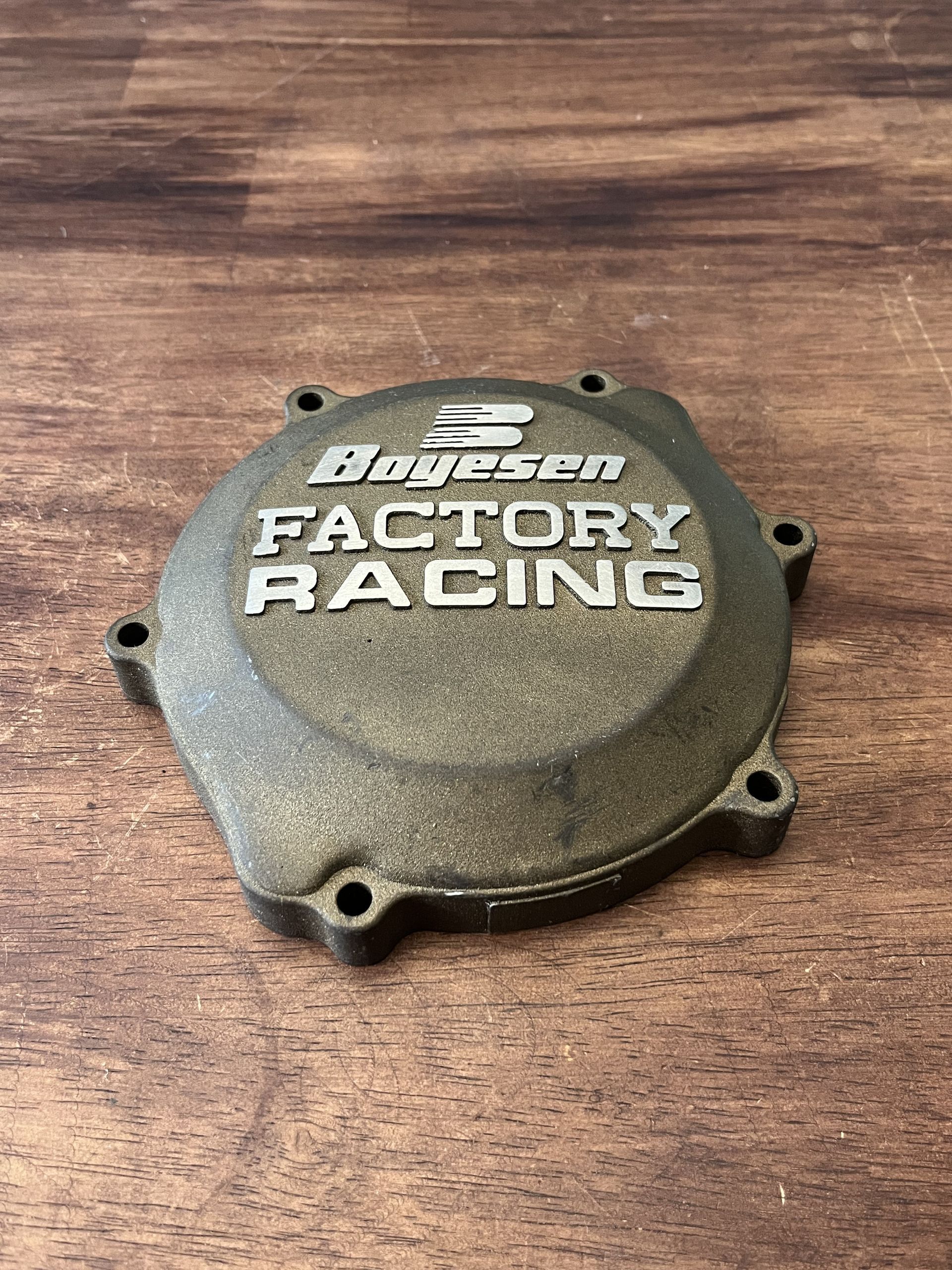 2002 - 2025 YZ85 Boyesen Clutch Cover Factory Racing YZ 65 - Magnesium - CC-30B