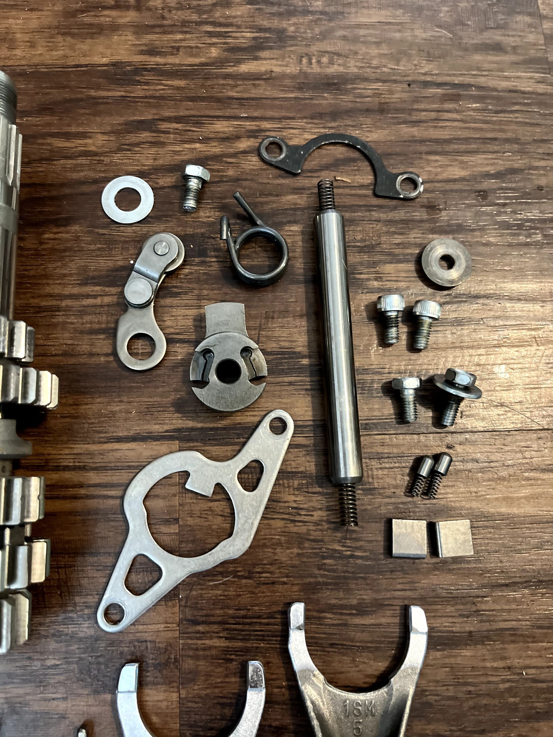 19-25 YZ250F Complete Gearbox Assembly Transmission Trans Gears W/ Shift Shaft