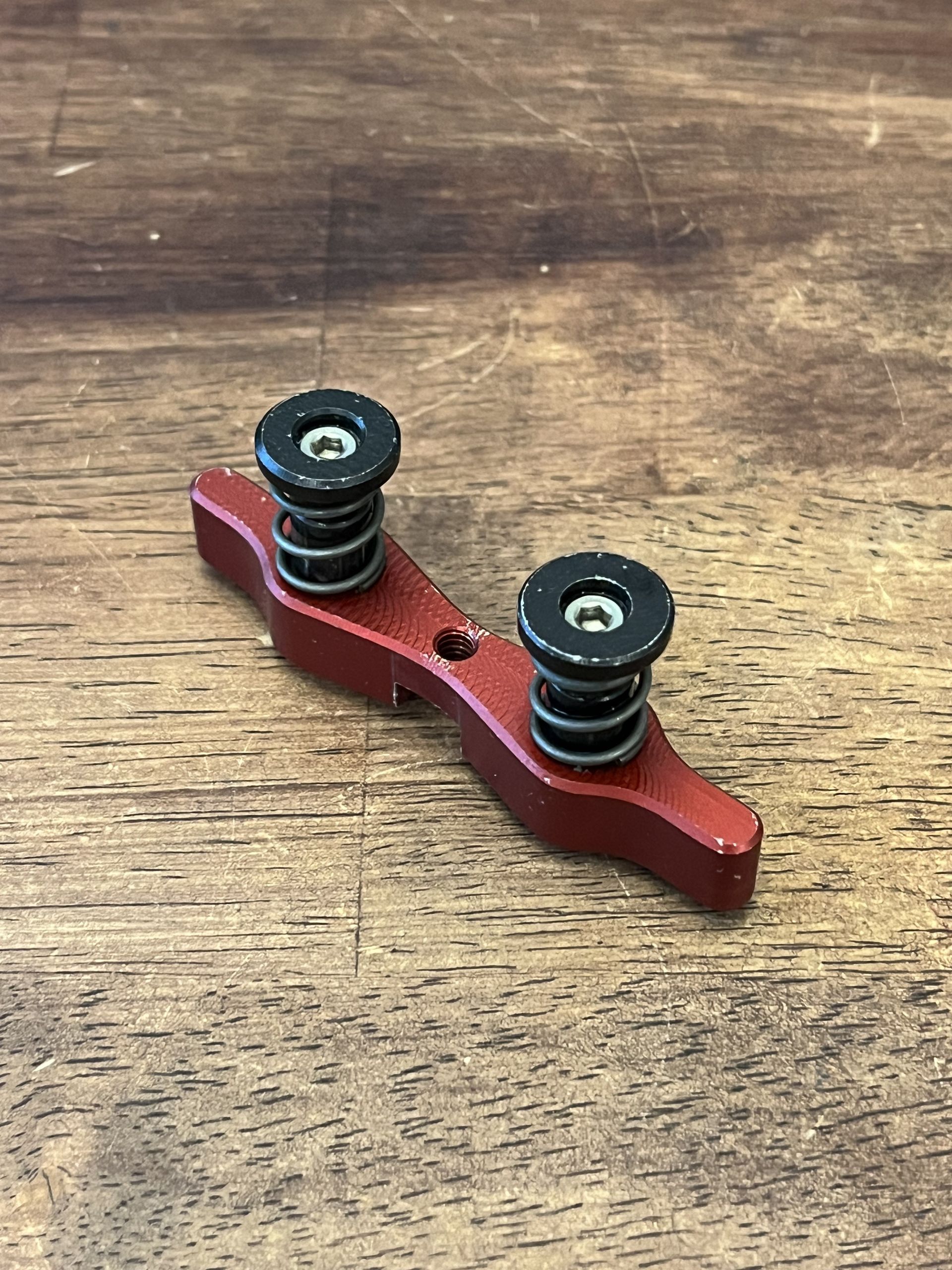 Tamer MX Double Button X-Wing Holeshot Device - Red - BUTTON ONLY