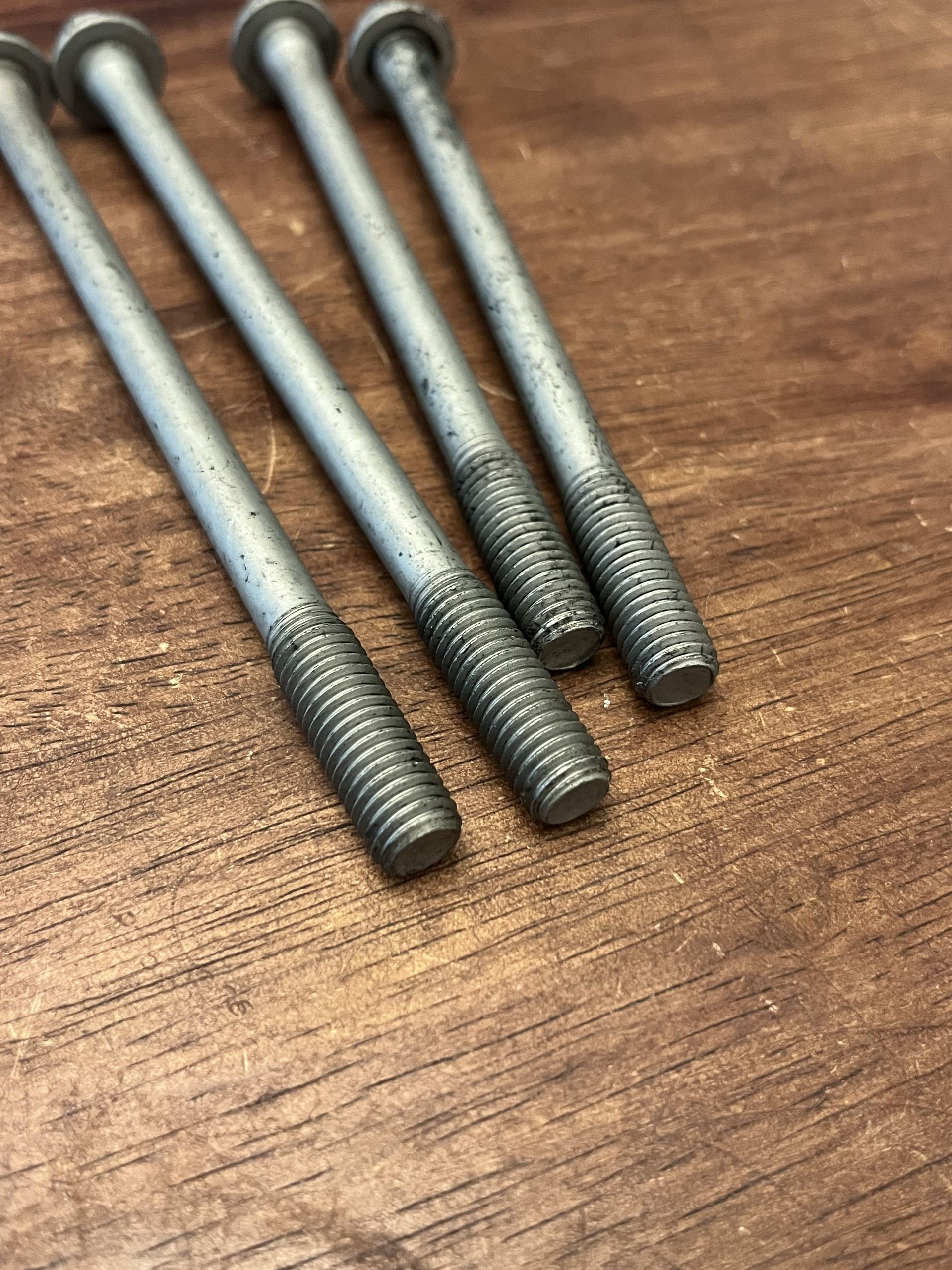 2025 KX450 OEM Cylinder Head Flange Bolts 24-26 KX 450- 92154-7294 // 92154-7293