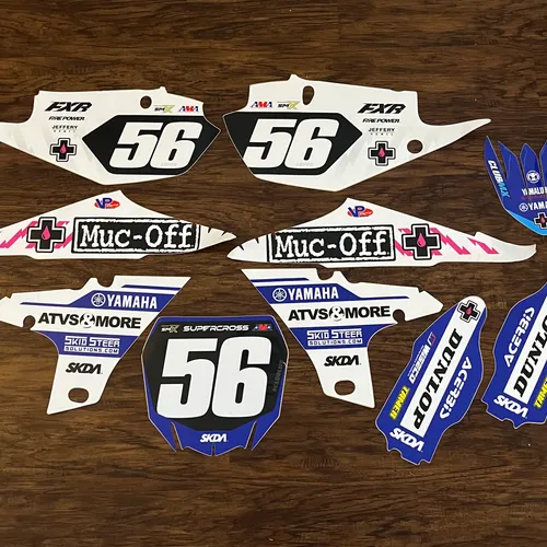 SKDA Club MX Shrouds And Number Plate Kit