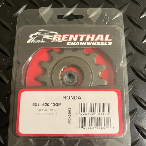 NEW Renthal 13 Tooth Front Sprocket- Honda