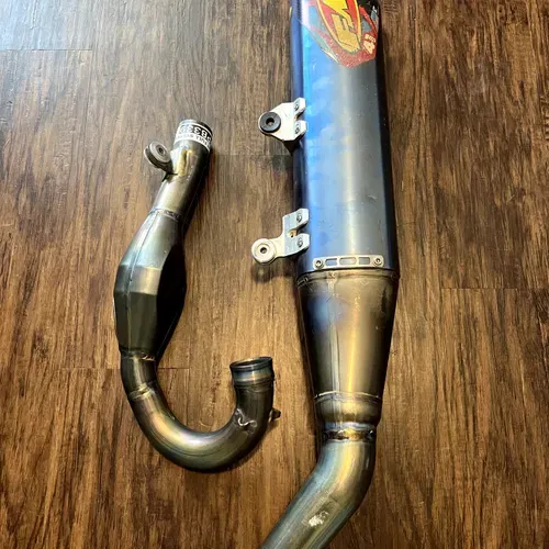 RACE WORKS FMF Complete 4.1 Exhaust System - 19-22 KTM Gas Gas Husky 250 350