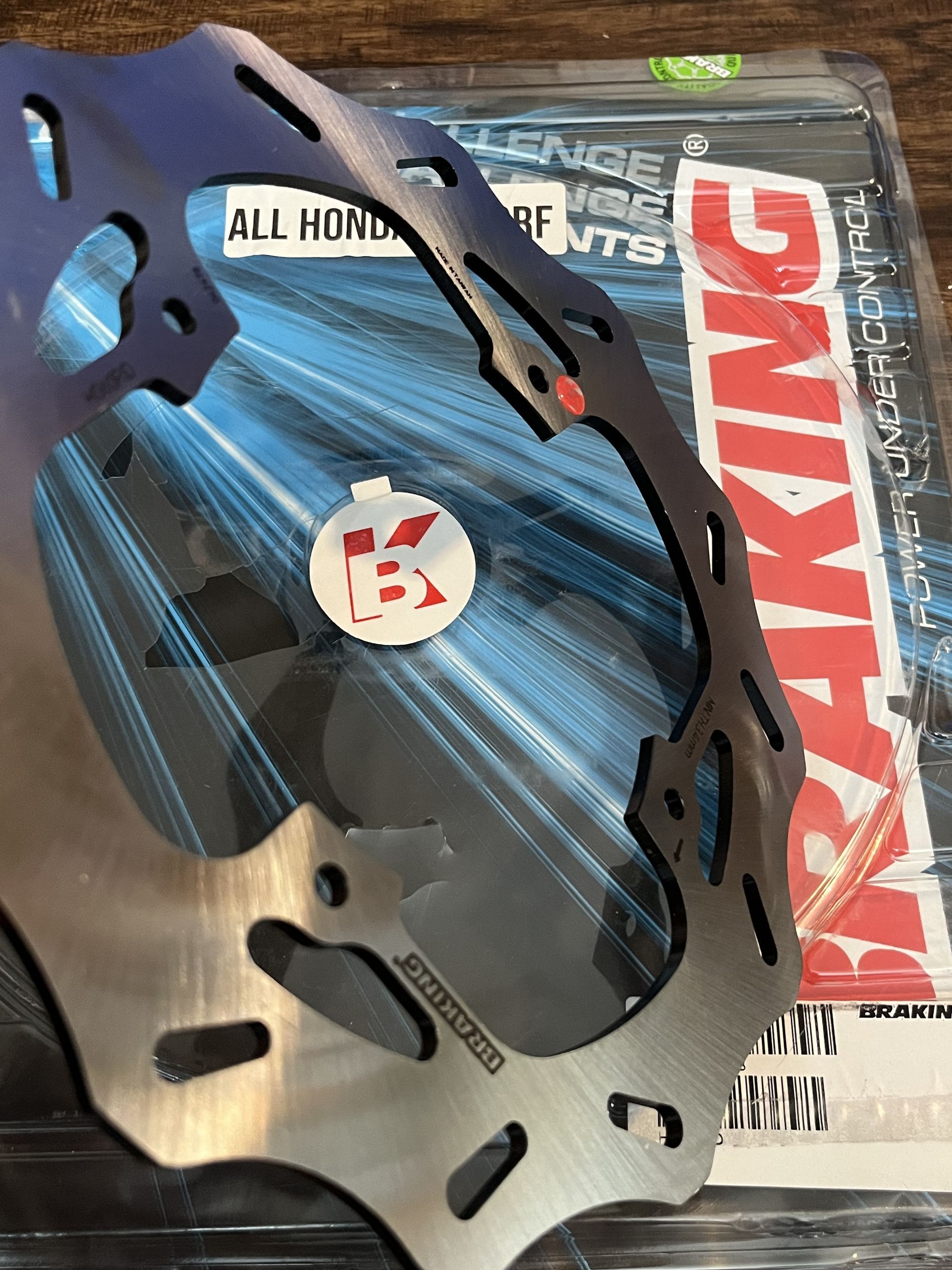 NEW Braking Wave Fixed Rear Brake Rotor Disc - HONDA CR CRF - 32-2260 / HO60RID 