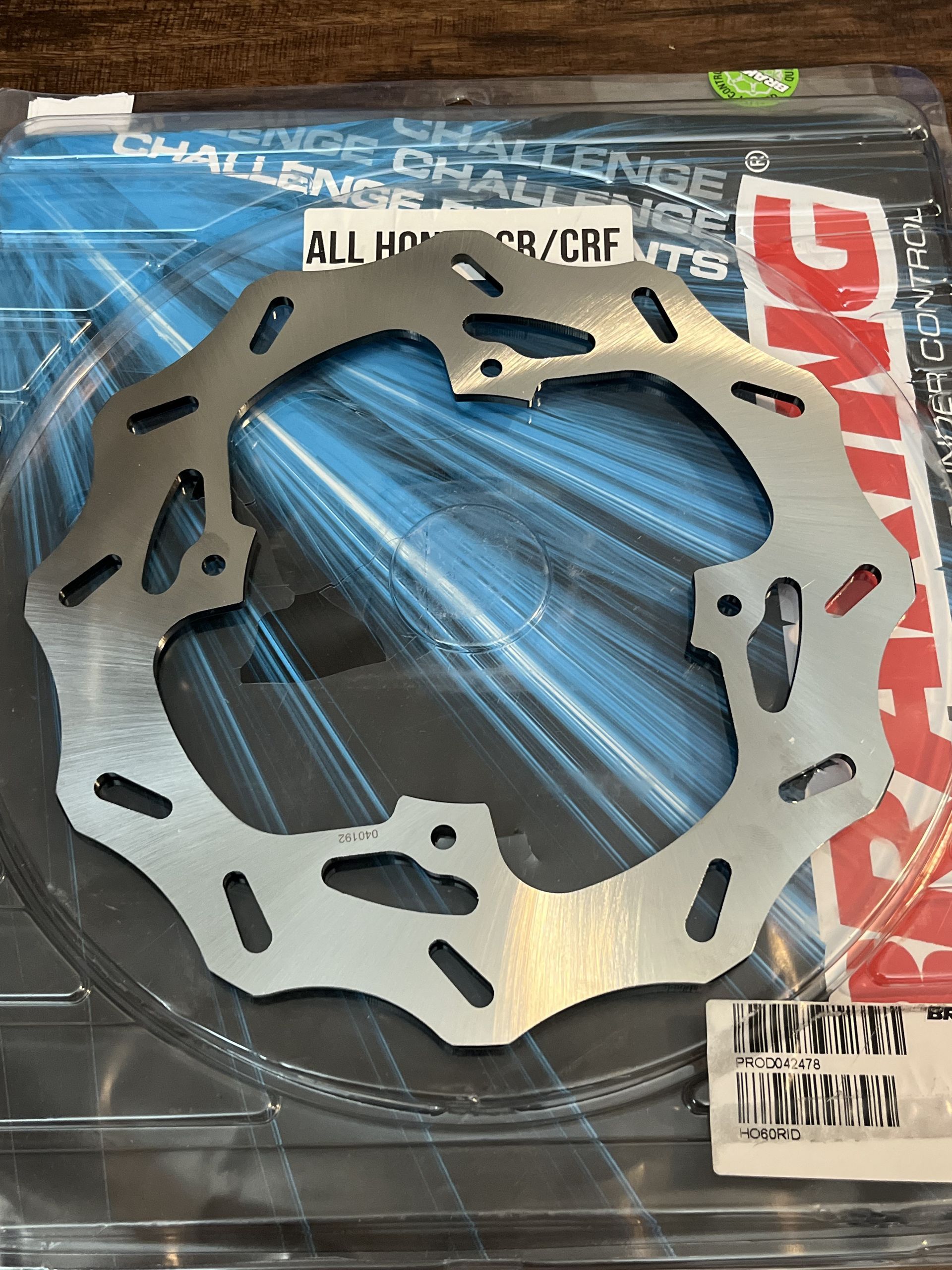 NEW Braking Wave Fixed Rear Brake Rotor Disc - HONDA CR CRF - 32-2260 / HO60RID 