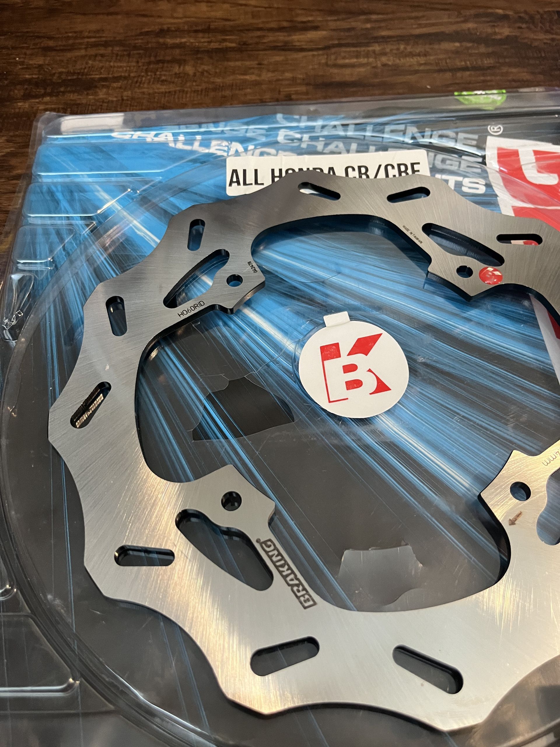 NEW Braking Wave Fixed Rear Brake Rotor Disc - HONDA CR CRF - 32-2260 / HO60RID 