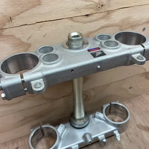 NEW HRC CRF250r CRF450r OEM Triple Clamps W/ Mount Buffers