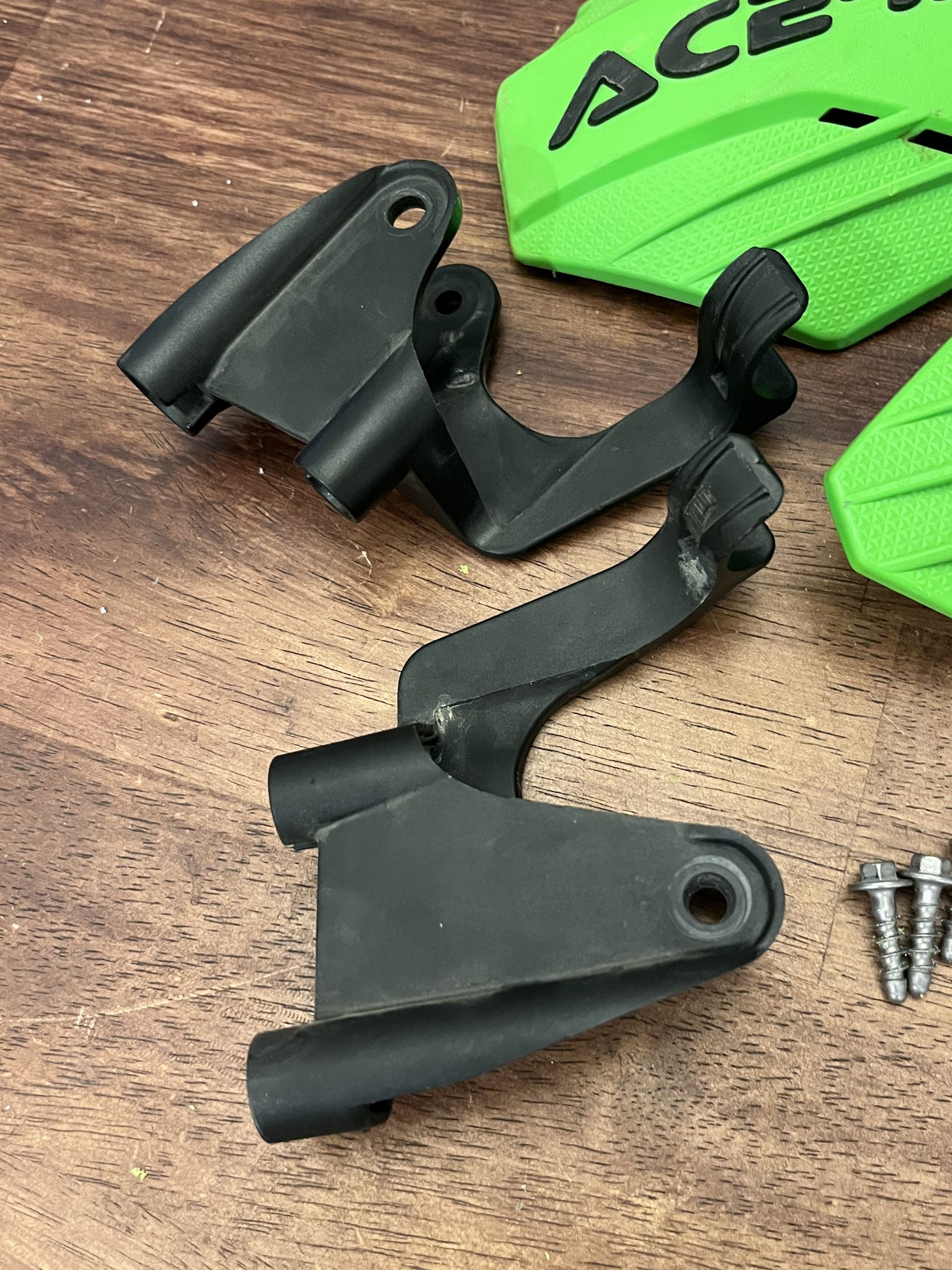 Acerbis K-Linear Handguards Hand Guards - Green / Black - 2981351089