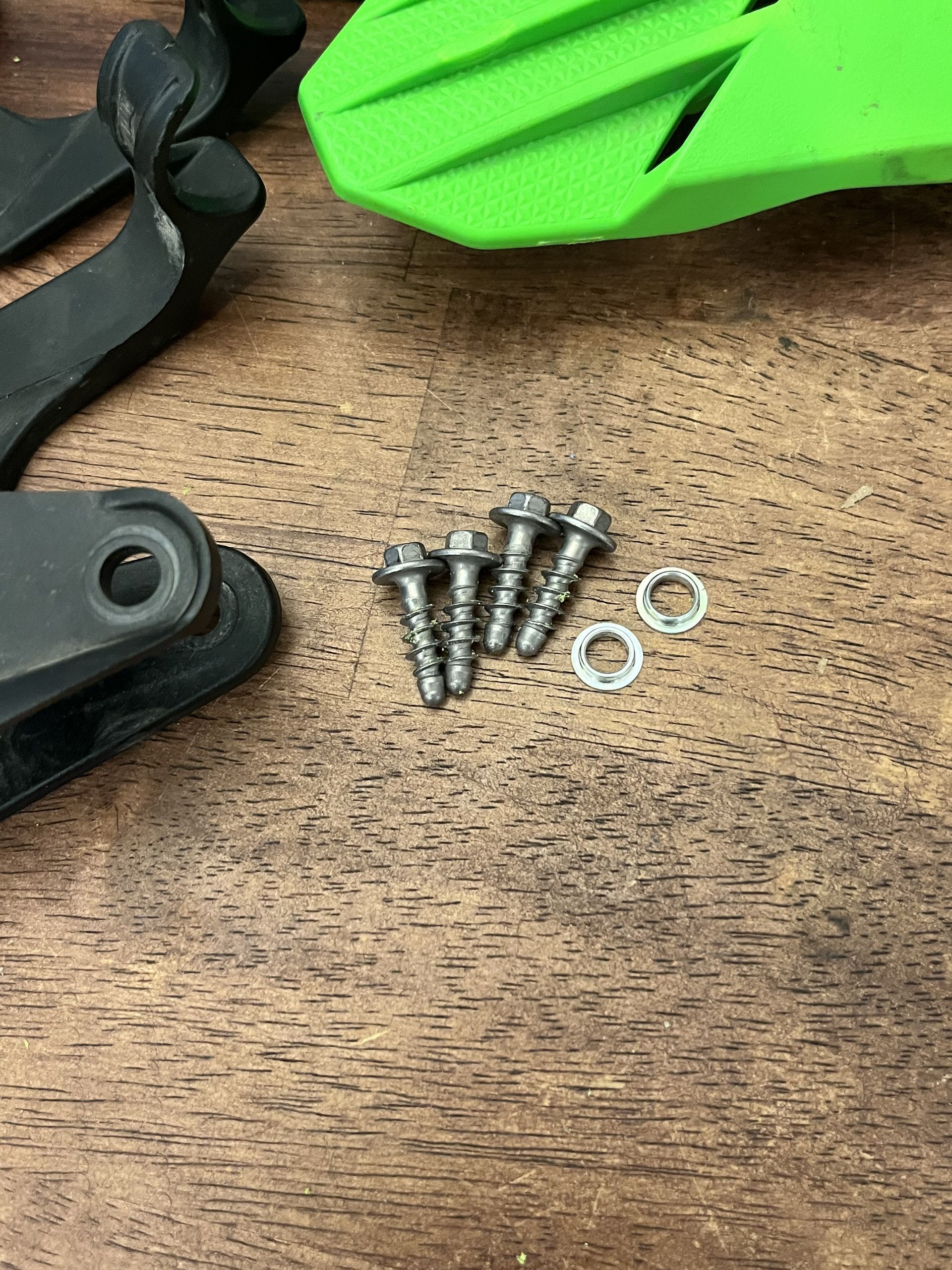 Acerbis K-Linear Handguards Hand Guards - Green / Black - 2981351089