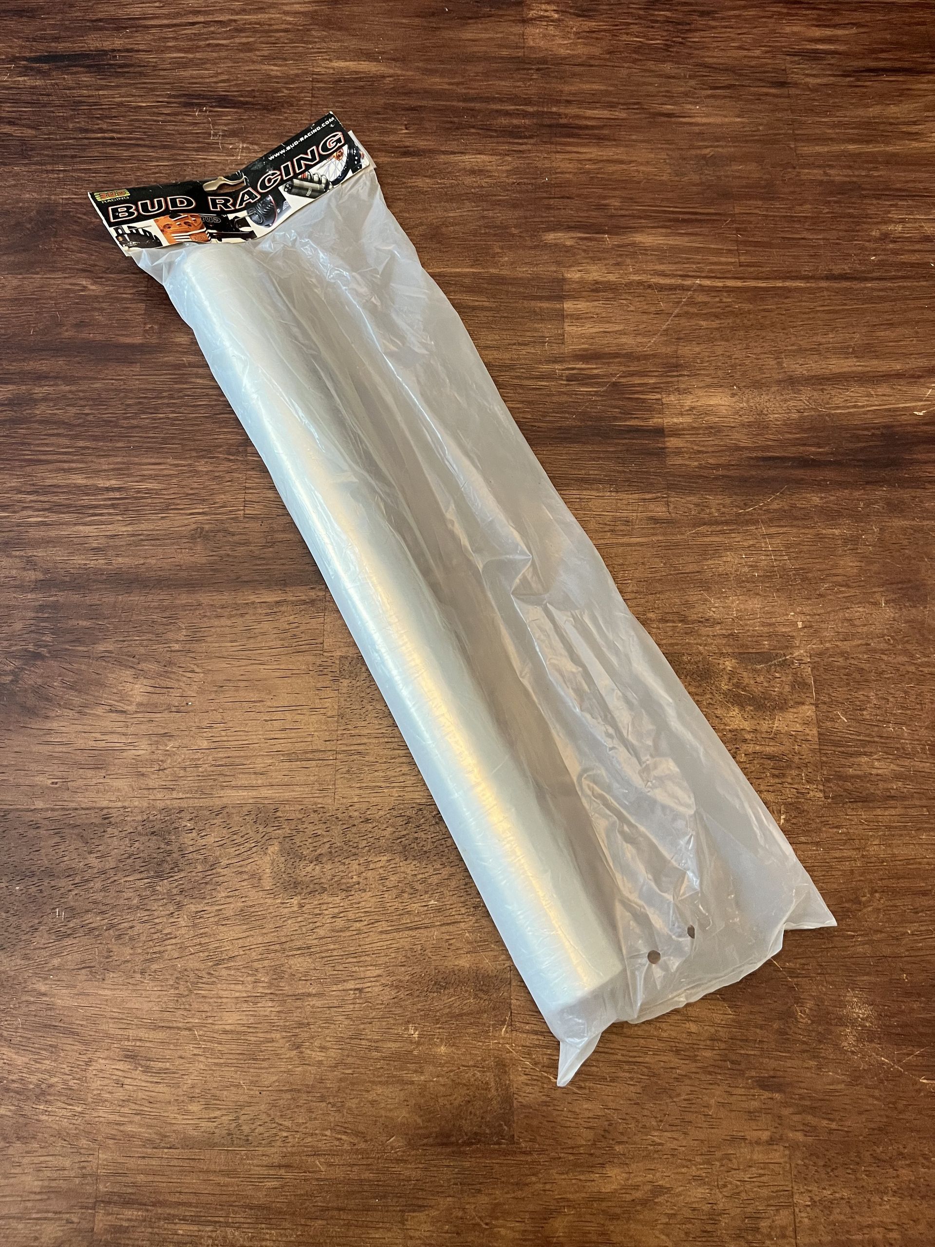 NEW Bud Racing Foil Heat Shield Wrap for Fuel Gas Tank - Silver Aluminum