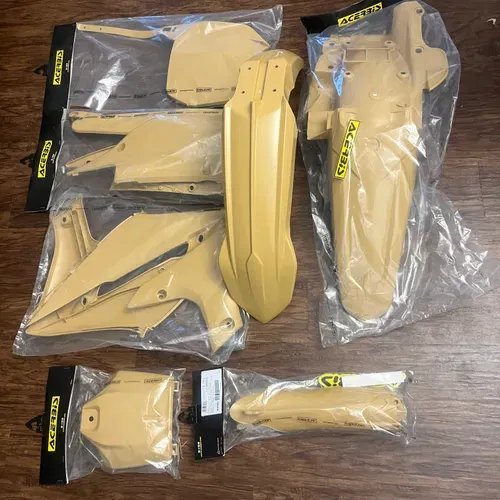 Acerbis Tan Plastics Kit- Yz250f Yz450f