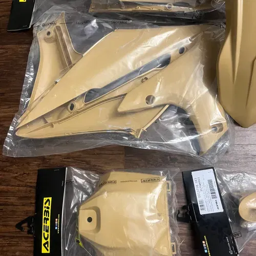 Acerbis Tan Plastics Kit- Yz250f Yz450f