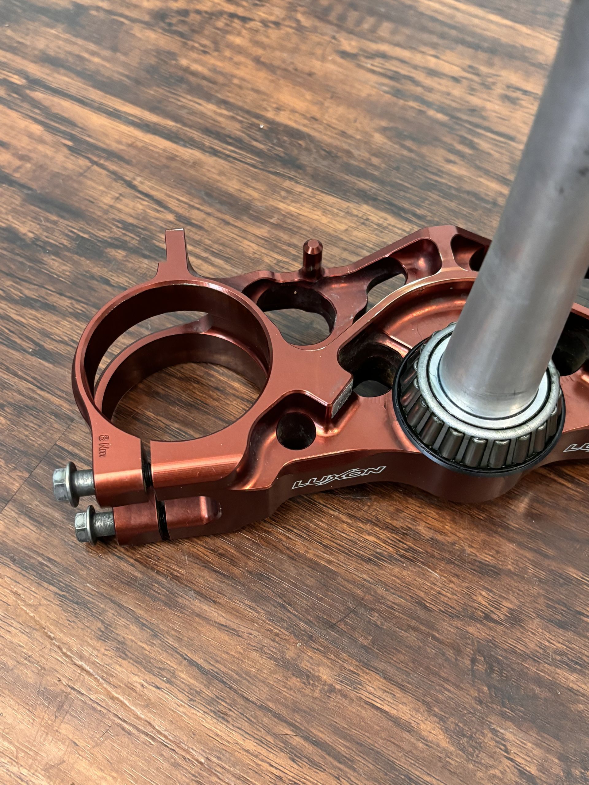COMPレッサーclone LUXON Factory Split Triple Clamps GEN 2 - 2019-2025 KX450