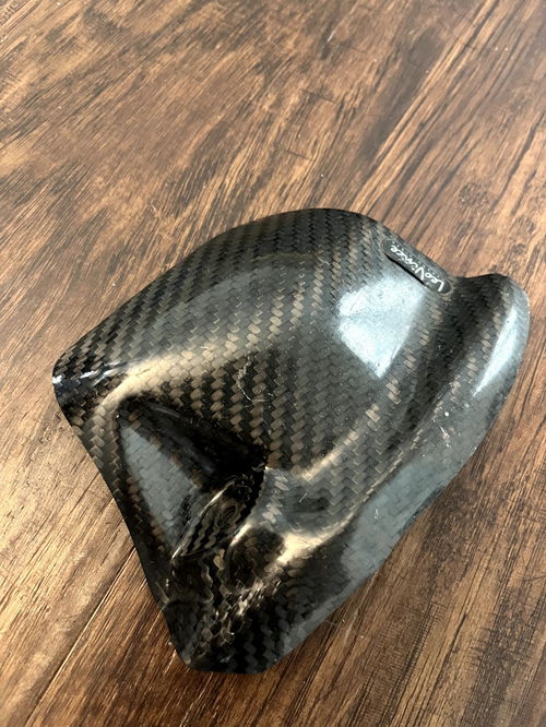 NEW 09-13 CRF450R CRF250R Leo Vince Carbon Fiber Left Case Guard