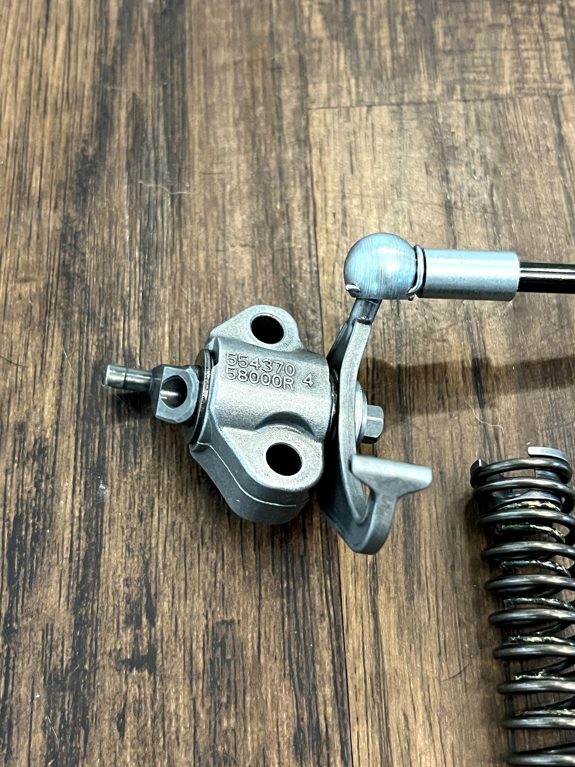 OEM KTM Power Valve Linkage Control Arm Assembly - 55437058000 // 55537095044