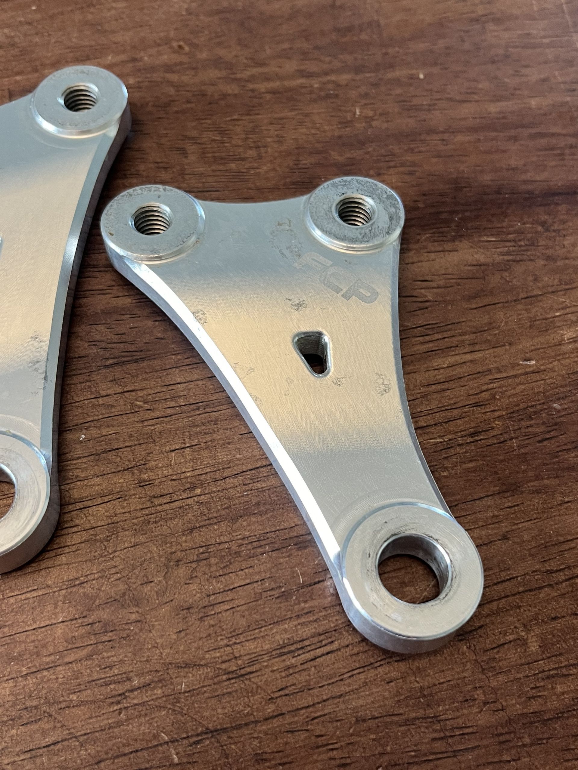 19-23 KX450 FCP Racing Titanium Front Engine Mounts - FIRM STIFFNESS - TEAM ONLY