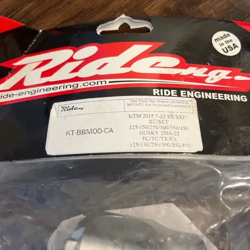 Ride Engineering Bar mounts And Fastener Kit Ktm Gas Gas Husqvarna
