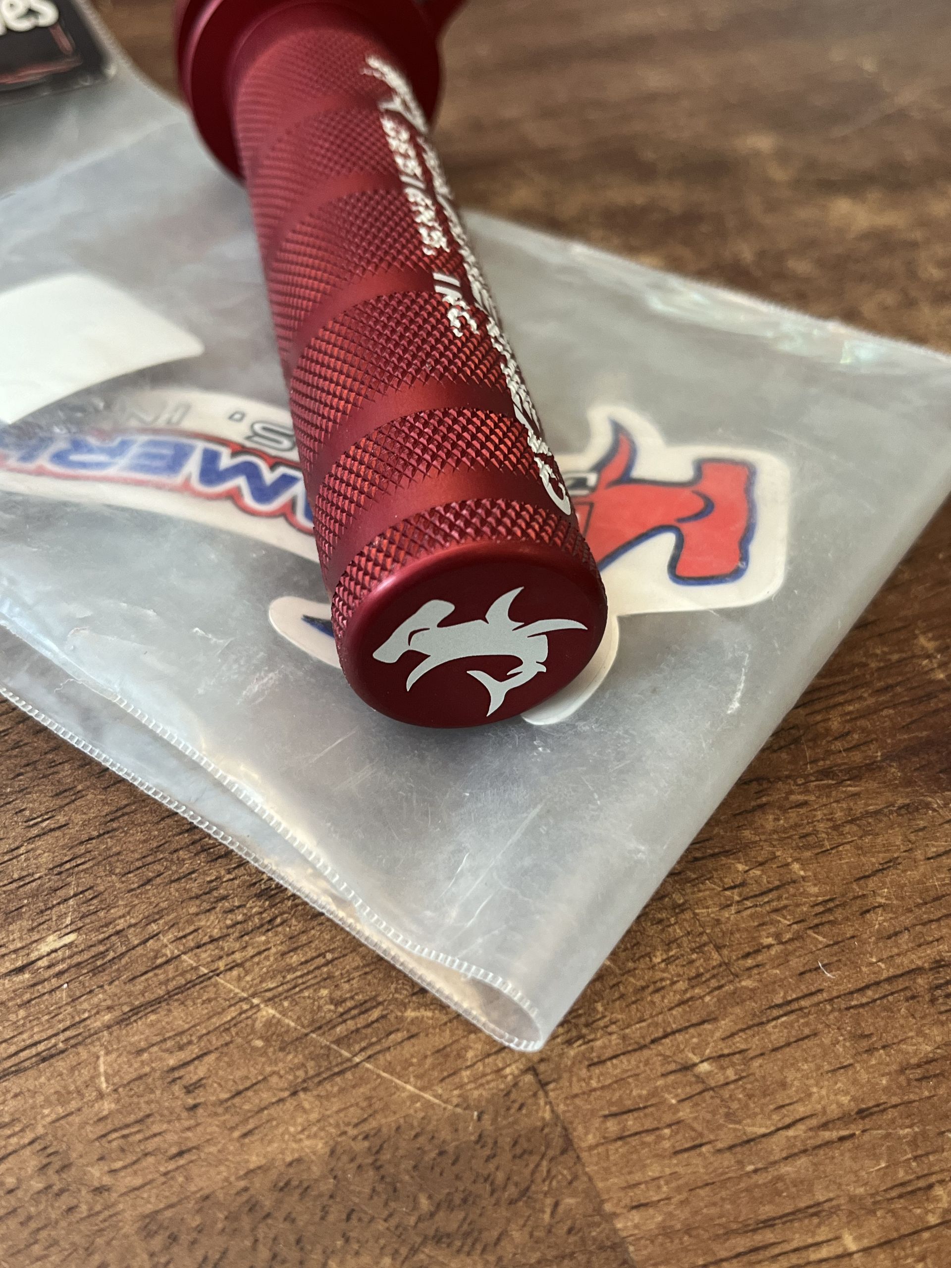 NEW Hammerhead Designs Aluminum Throttle Tube RED - 2002-2026 CRF 250 450 R RX 