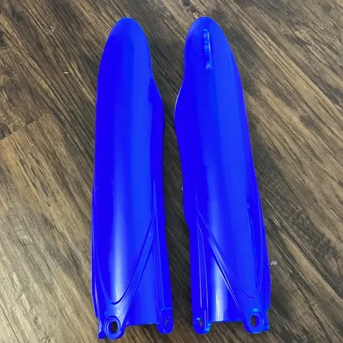 New Acerbis Lower Fork Guards- Yamaha Blue 