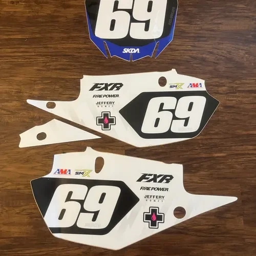 Club MX Collectible Number Plate set- Coty Schock