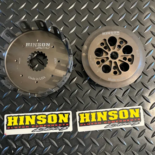 06-14 Kx250f Hinson Clutch Basket And Pressure Plate