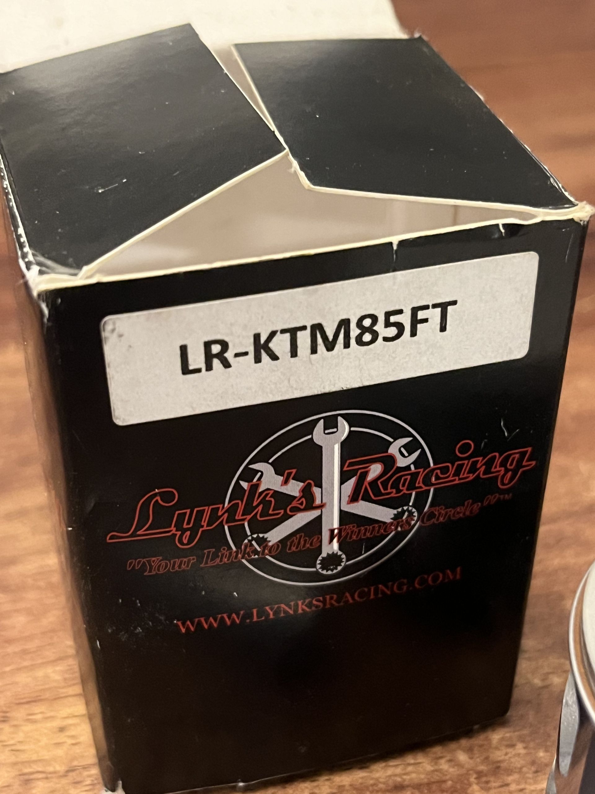 NEW Lynk’s Racing 85 Flat Top Piston Kit - 2003-2025 KTM Gas Gas Husqvarna SX MC