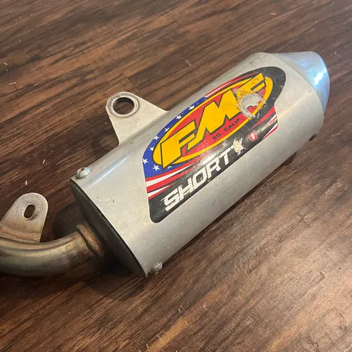 02-13 Kx85 Fmf Fatty Pipe And Shorty Silencer 
