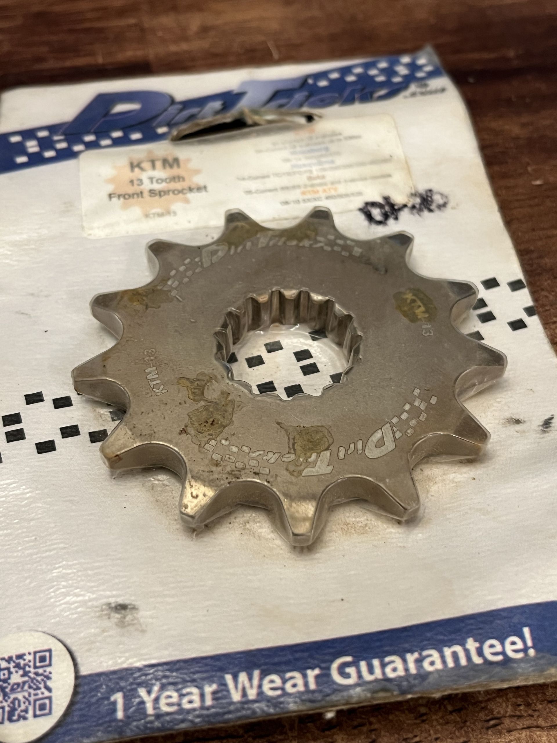 NEW Dirt Tricks Front Sprocket 13T - 1999-2026 KTM HUSQ GAS 125 250 350 450 505