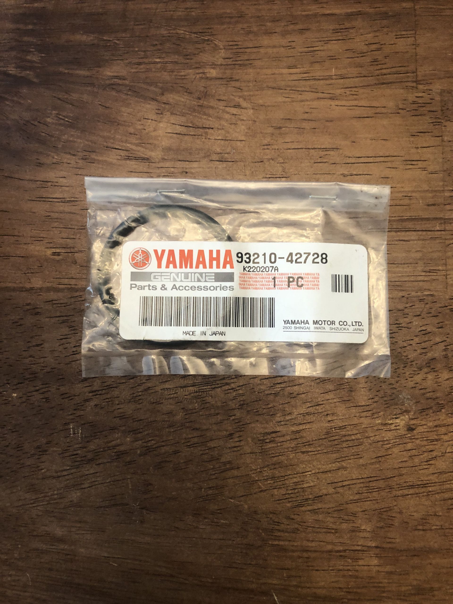 NEW 1994 - 2025 YZ125 YZ 125 X OEM Yamaha O-RING - 93210-42728-00