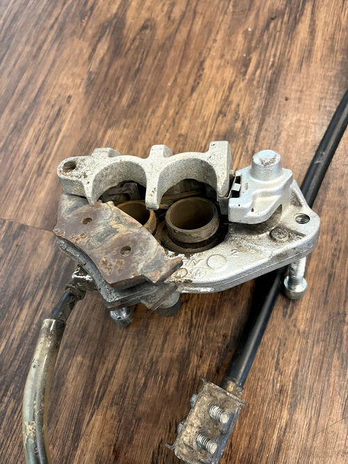 99-02 KX125 KX250 OEM Complete Front Brake Assembly