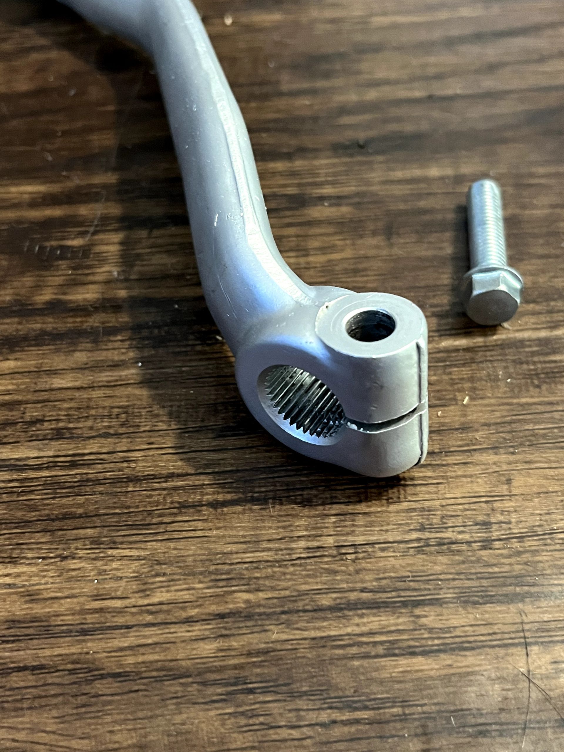 アクセサリー Req 03-05 KX125 OEM Shift Lever Shifter VAPORBLASTED - 13156-1493