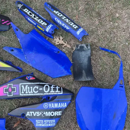 YZ250F YZ450F Club MX Complete Plastics Kit - Blue