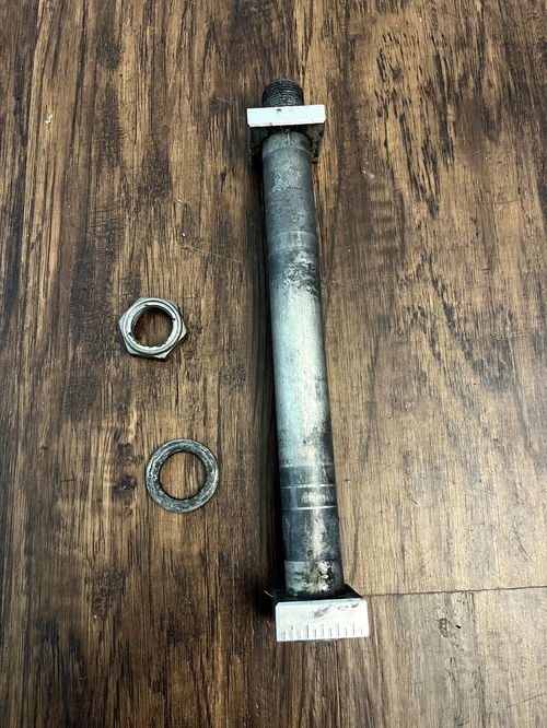 YZ250F YZ450F OEM Rear Axle w/ Blocks - 17D-25381-00-00