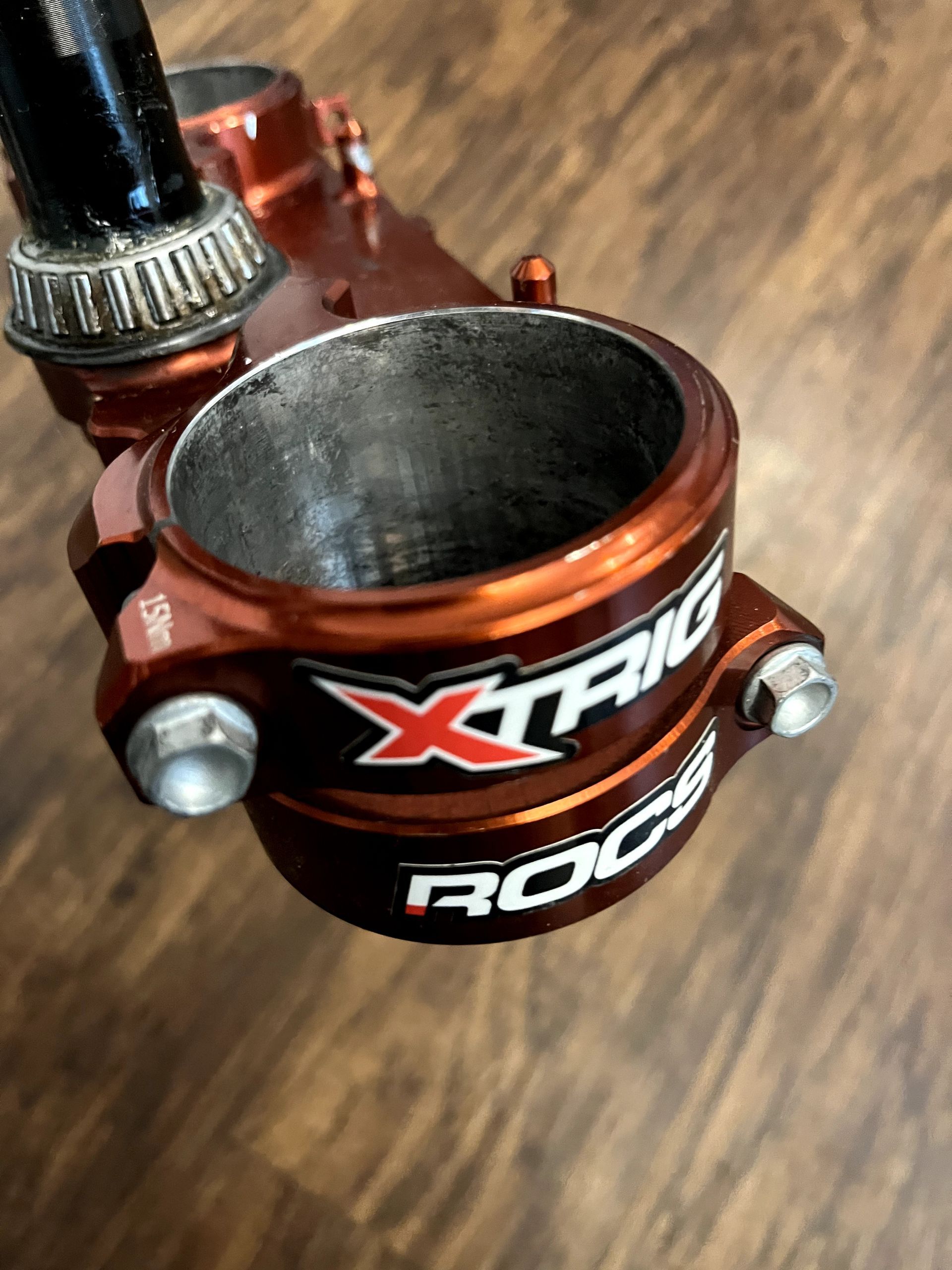 XTrig ROCS Pro Bottom Triple Clamp - YZ250F YZ450F BROWN