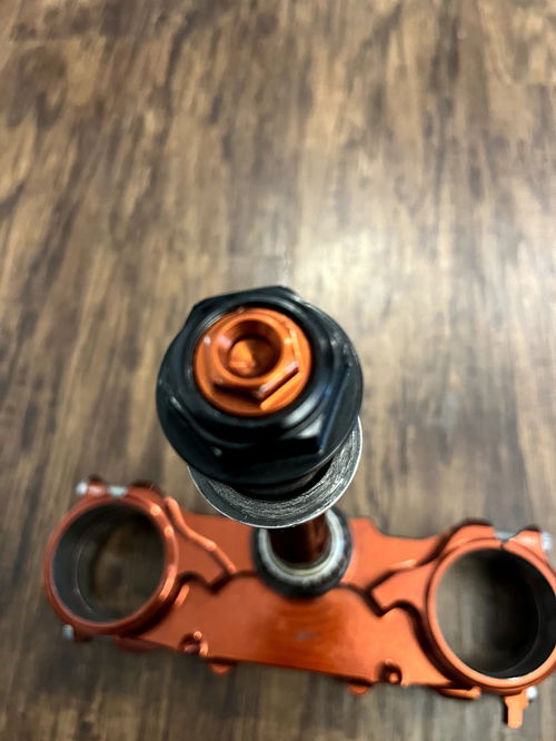 XTrig ROCS Pro Bottom Triple Clamp - YZ250F YZ450F BROWN