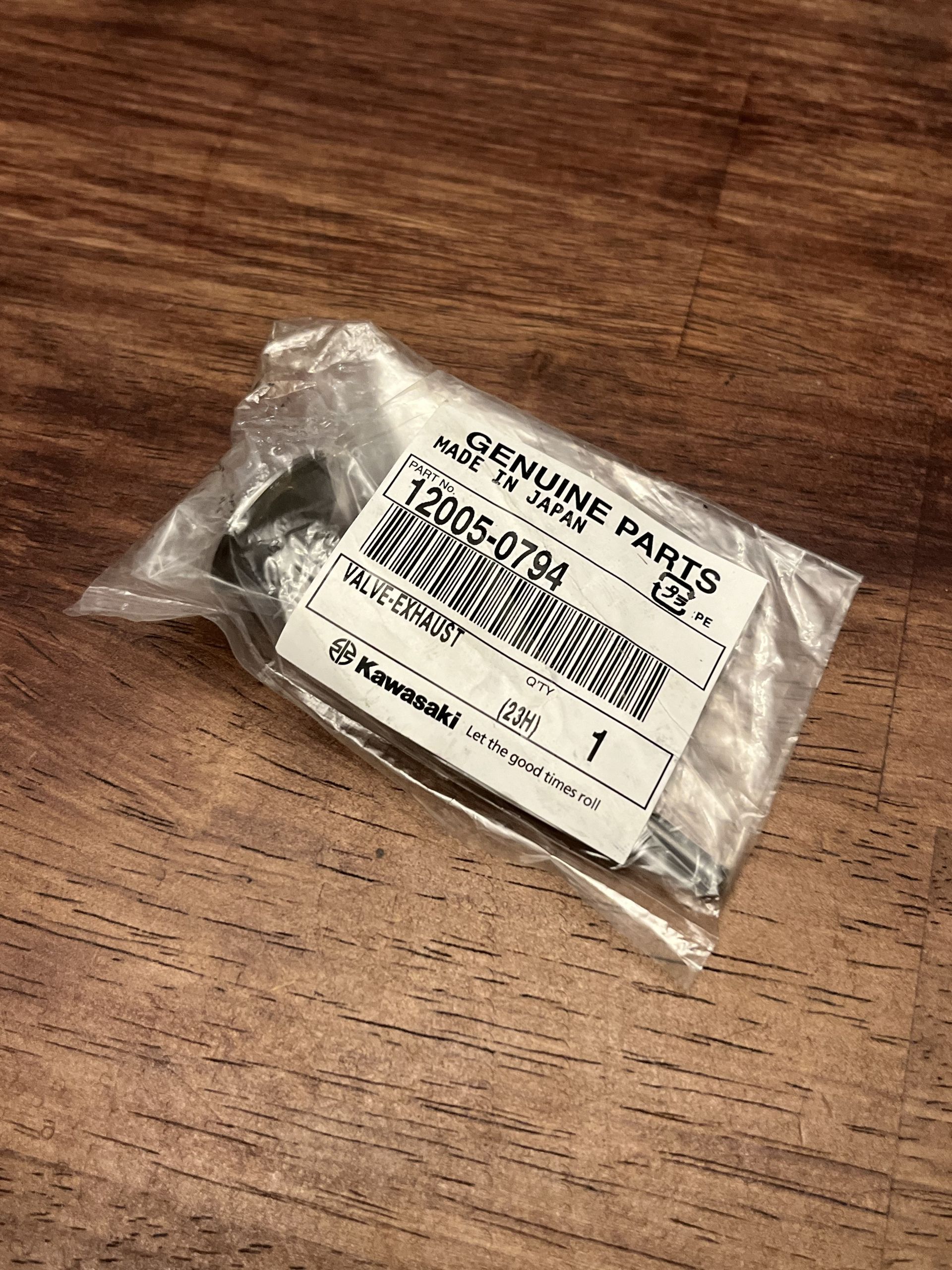 NEW KX250 OEM Exhaust Valve EX - 2020-2024 Kawasaki KX 250 X XC - 12005-0794