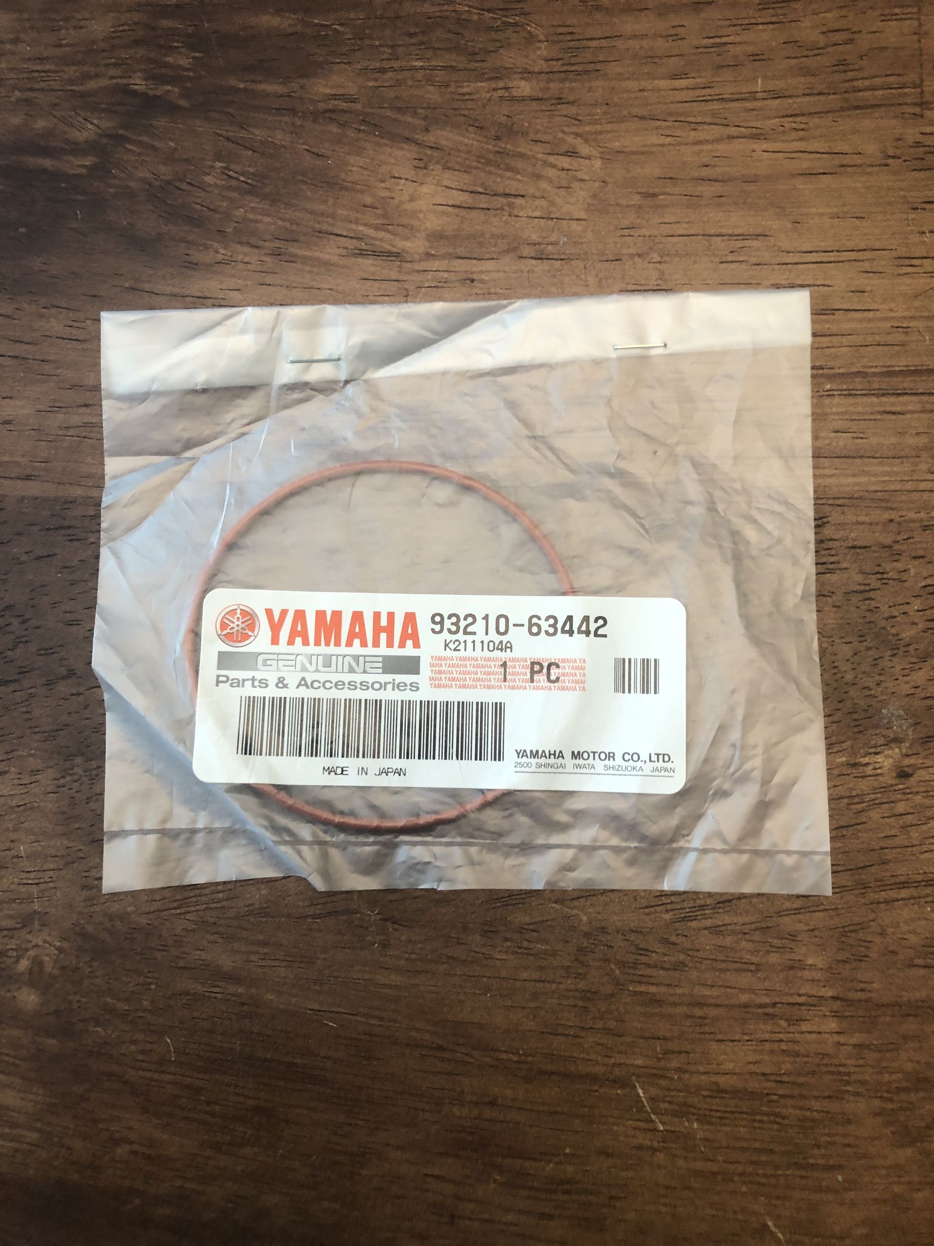 NEW 1994 - 2025 YZ125 YZ 125 X OEM Yamaha Cylinder Head O-RING - 93210-63442-00