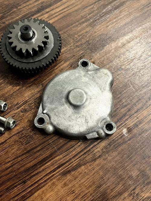 19-24 KX450 OEM Starter Reduction Gear and Cover