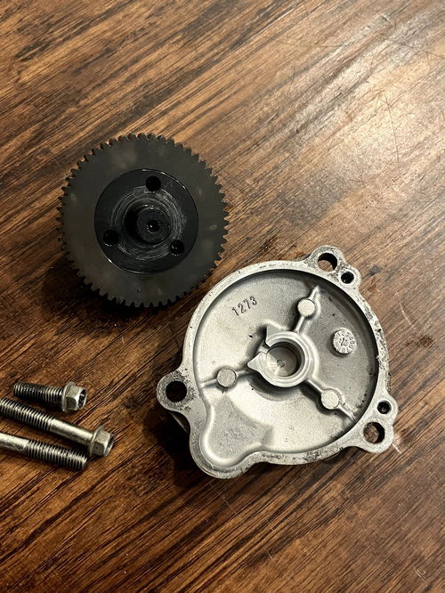 19-24 KX450 OEM Starter Reduction Gear and Cover
