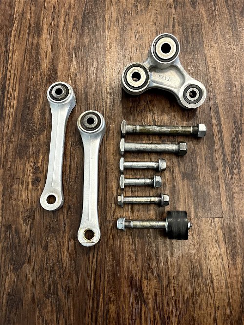 OEM Rear Linkage Assembly Dogbone Arms - 18-21 CRF450 CRF250
