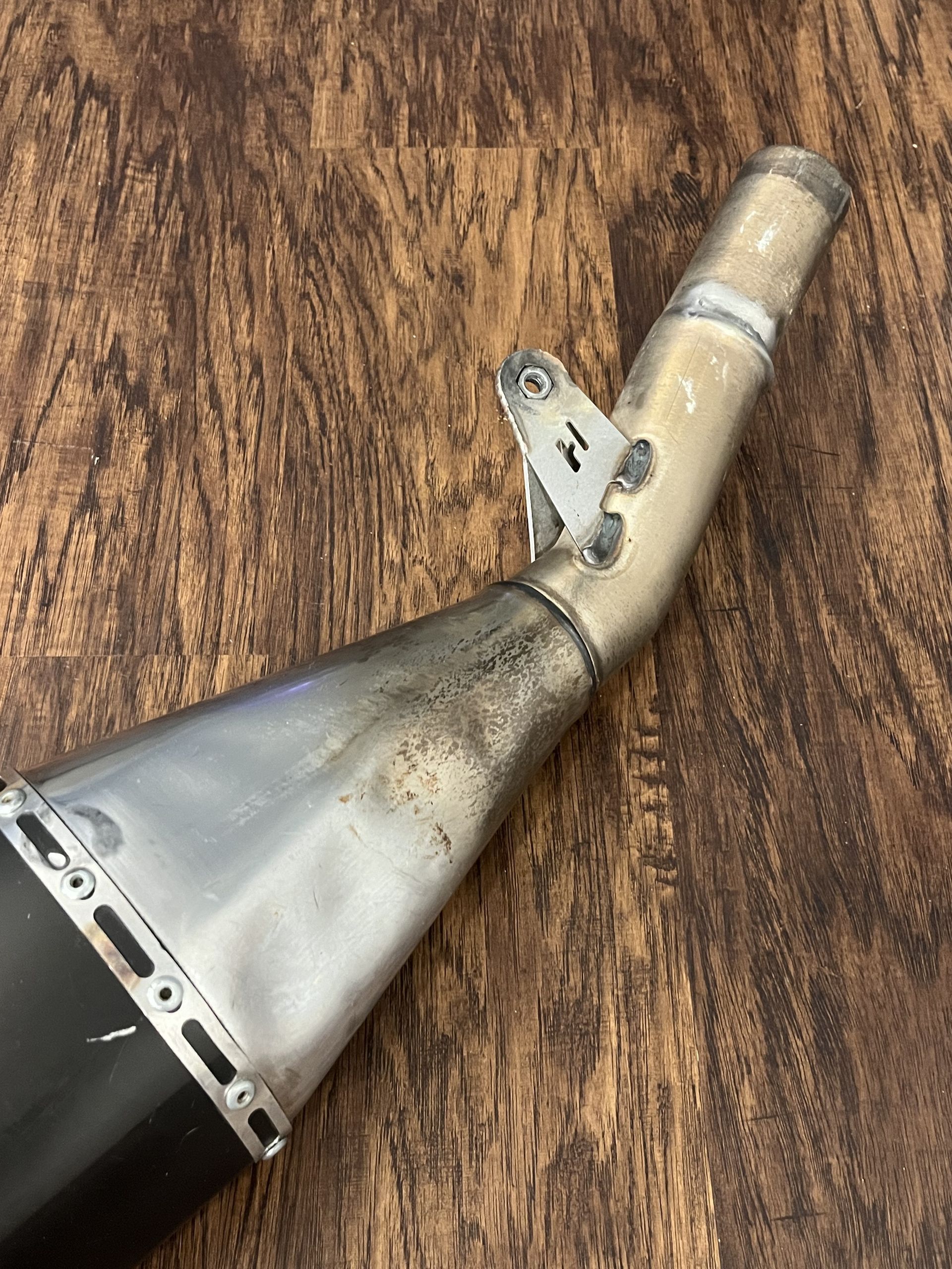 2025 KX250 HGS CUSTOM FACTORY Full Exhaust System Header Slip on - Black Carbon