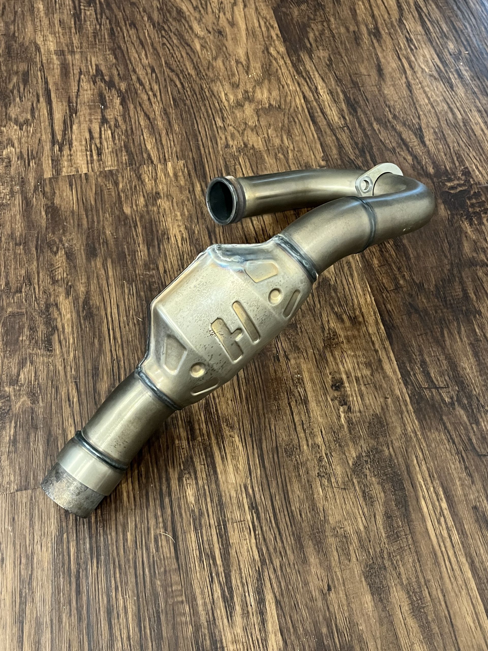 2025 KX250 HGS CUSTOM FACTORY Full Exhaust System Header Slip on - Black Carbon