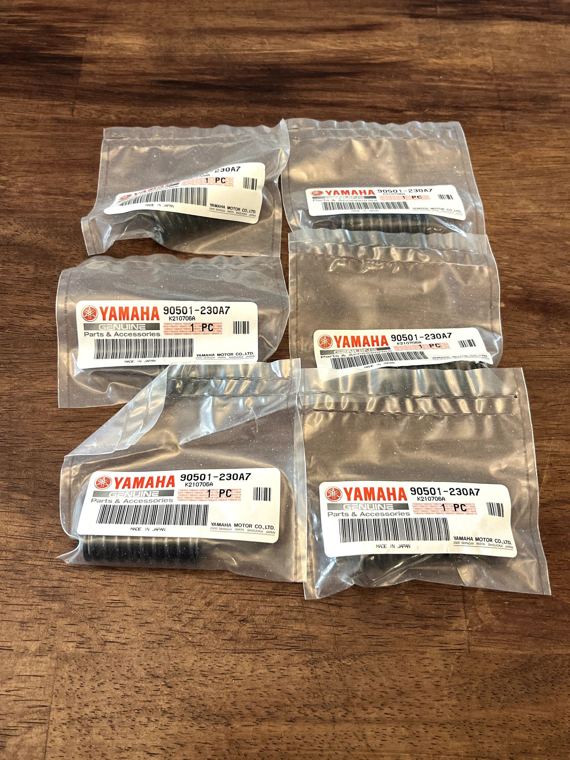 NEW 19-25 YZ250F OEM Clutch Compression Spring - 90501-230A7-00 - 6 PACK