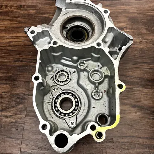 06-13 KX85 KX100 Motor Engine Cases Left Right Case W/ Kickstart Assembly Gear