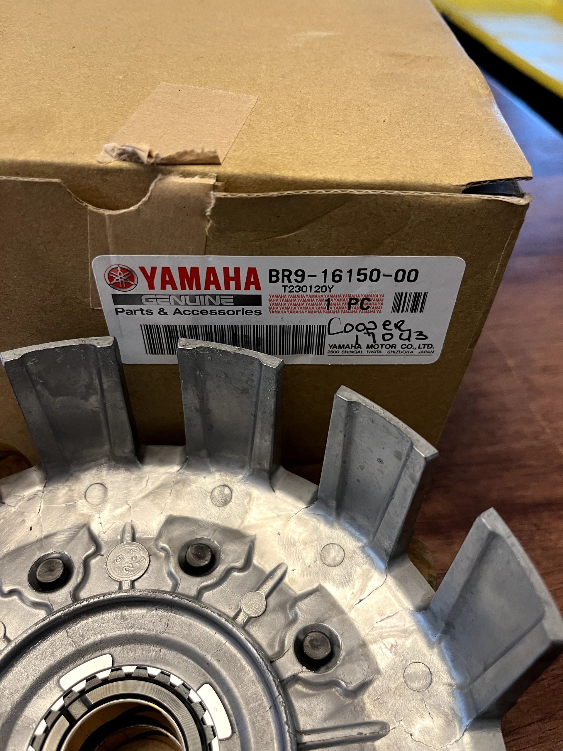 NEW 18-22 YZ450F OEM Complete Clutch Basket Primary Driven Gear- BR9-16150-00-00