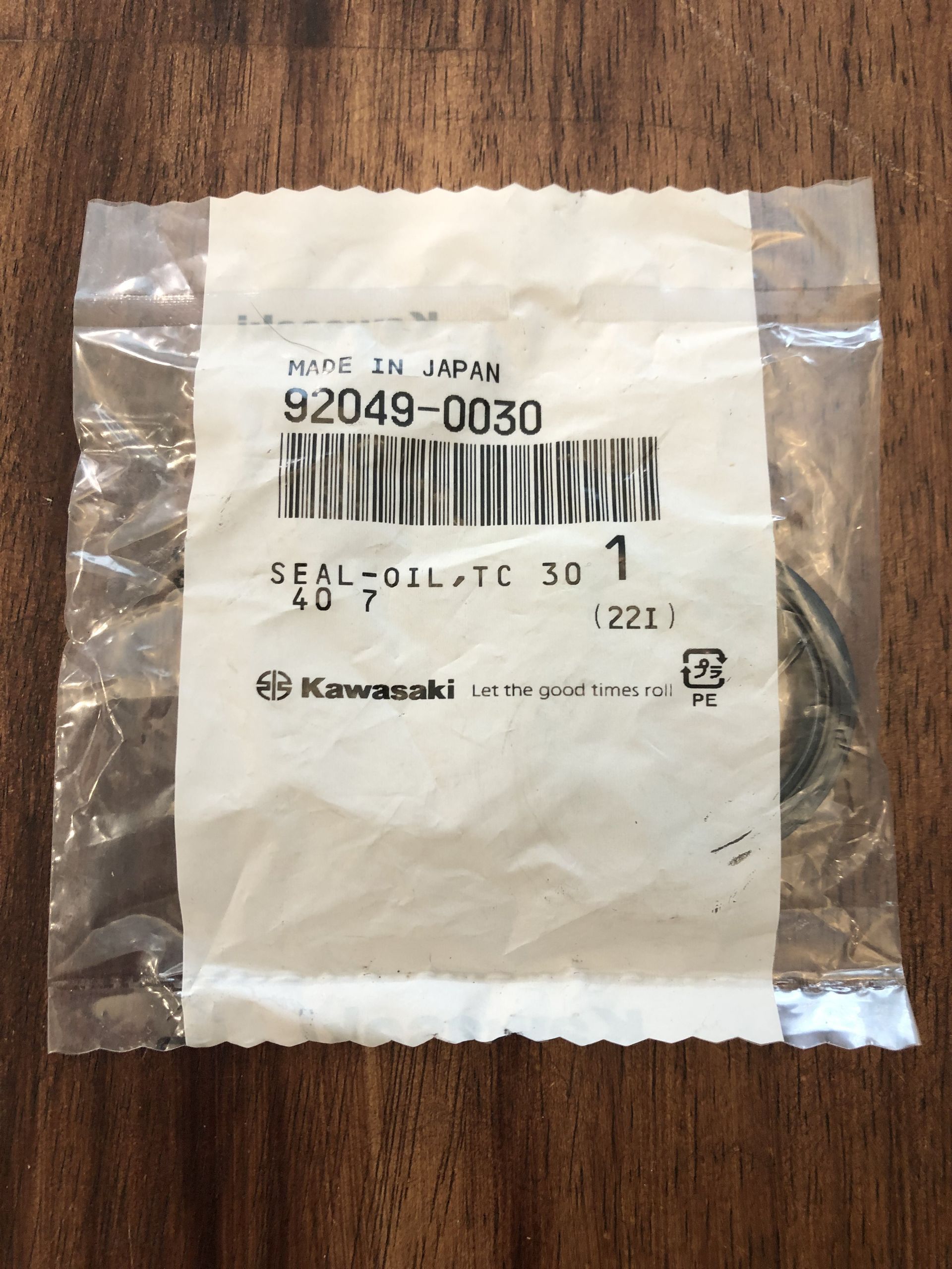 NEW KX250 KX450 OEM Kawasaki SEAL-OIL, TC 30 40 7 - 92049-0030