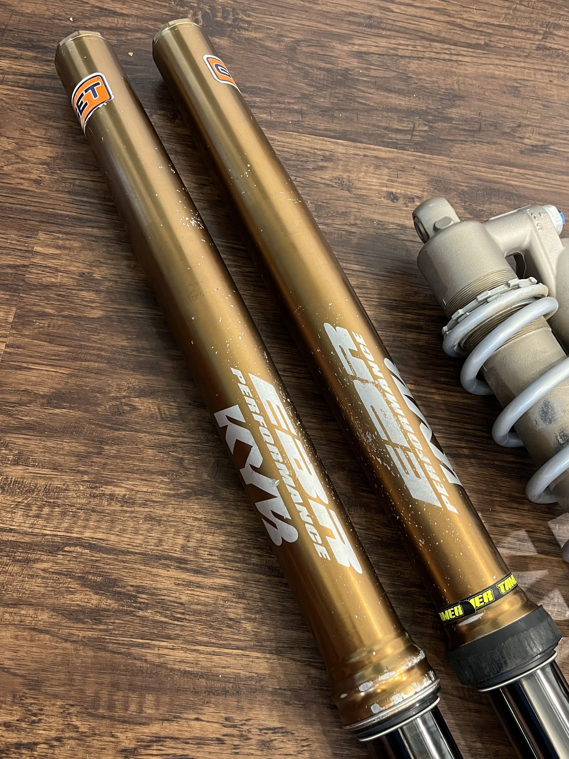2025 YZ250F YZ450F KYB A Kit Suspension Front Forks Shock - EBR PERFORMANCE YZ