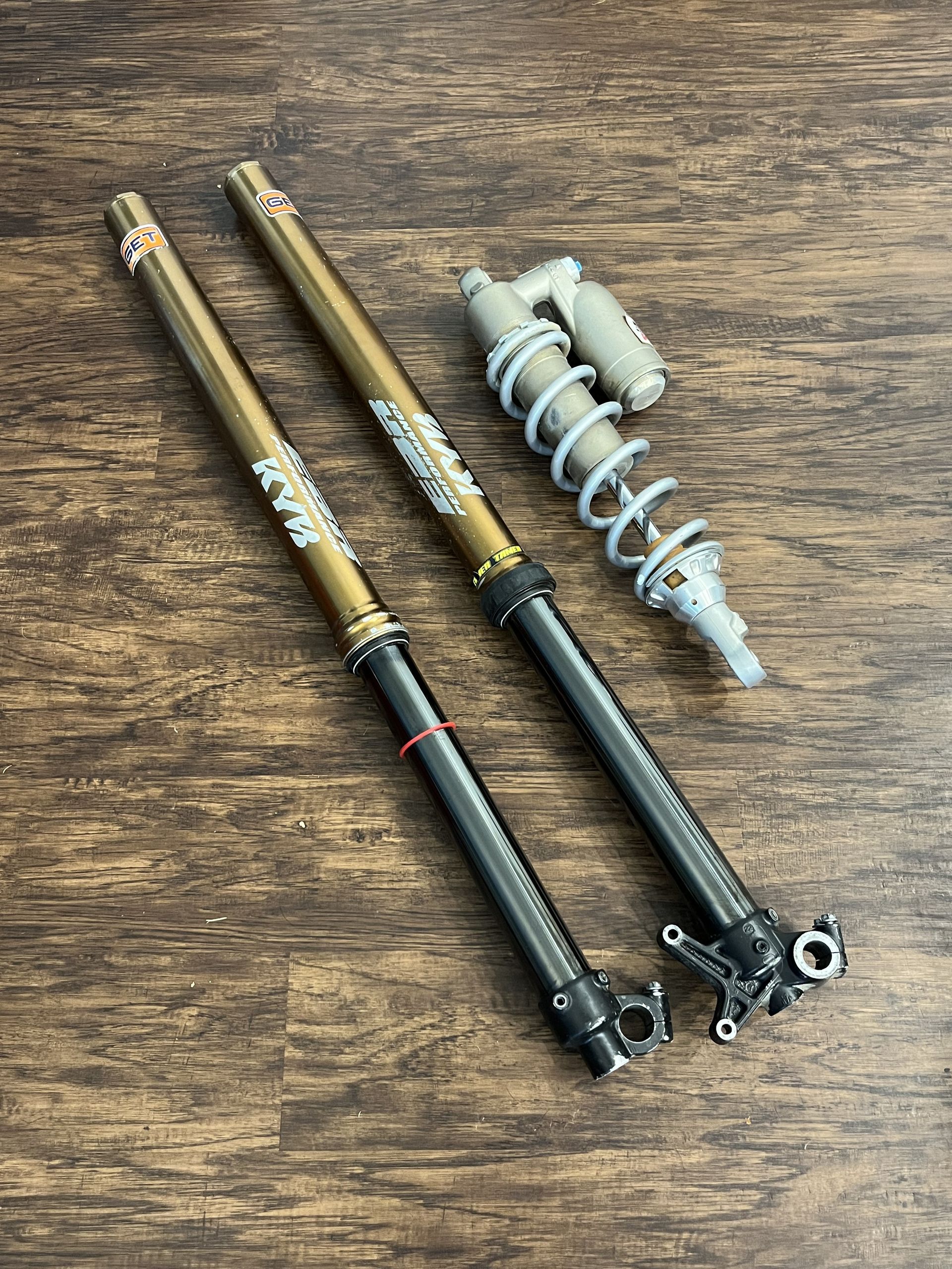 2025 YZ250F YZ450F KYB A Kit Suspension Front Forks Shock - EBR PERFORMANCE YZ